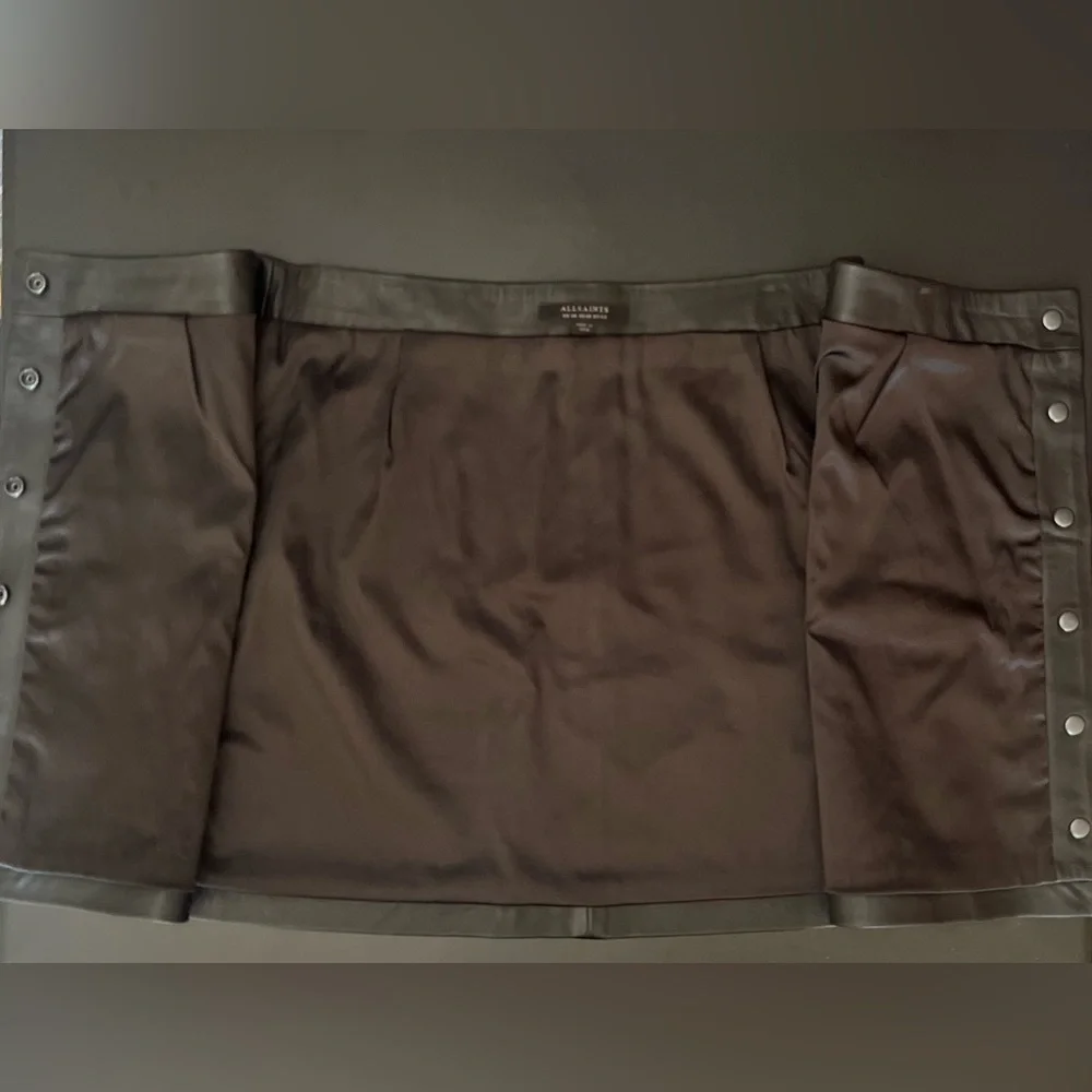 All Saints Setal Skirt - Picture 3 of 10